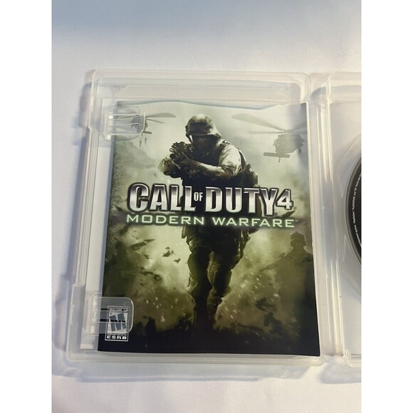 Call Of Duty 4 Modern Warfare PlayStation 3 Video Game PS3 Complete with Manual - Picture 5 of 9